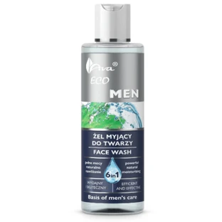 AVA Eco Men Żel myjący do twarzy 6w1, 200ml