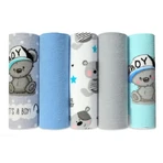 EGA KIDS Scutece de flanel 70x80cm set nr. 2 (7053), 5 buc