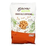 Organic gluten-free lentil puffs, 50 g, Fior Di Loto