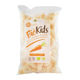 Eco Puffs con zanahoria, 55 gr, Biokids