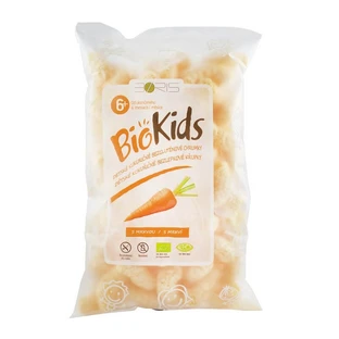 Eco Puffs avec carottes, 55 gr, Biokids