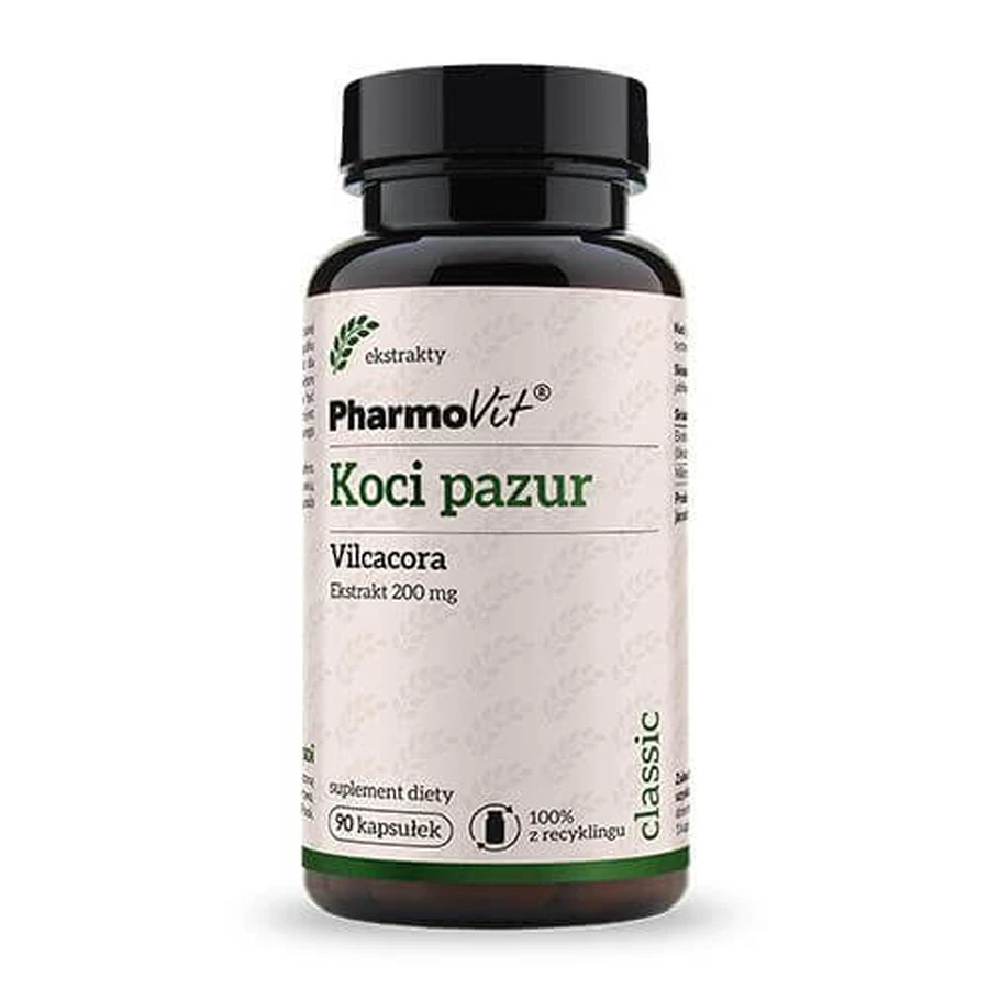 PHARMOVIT Artiglio di gatto Vilcacora, 90 capsule