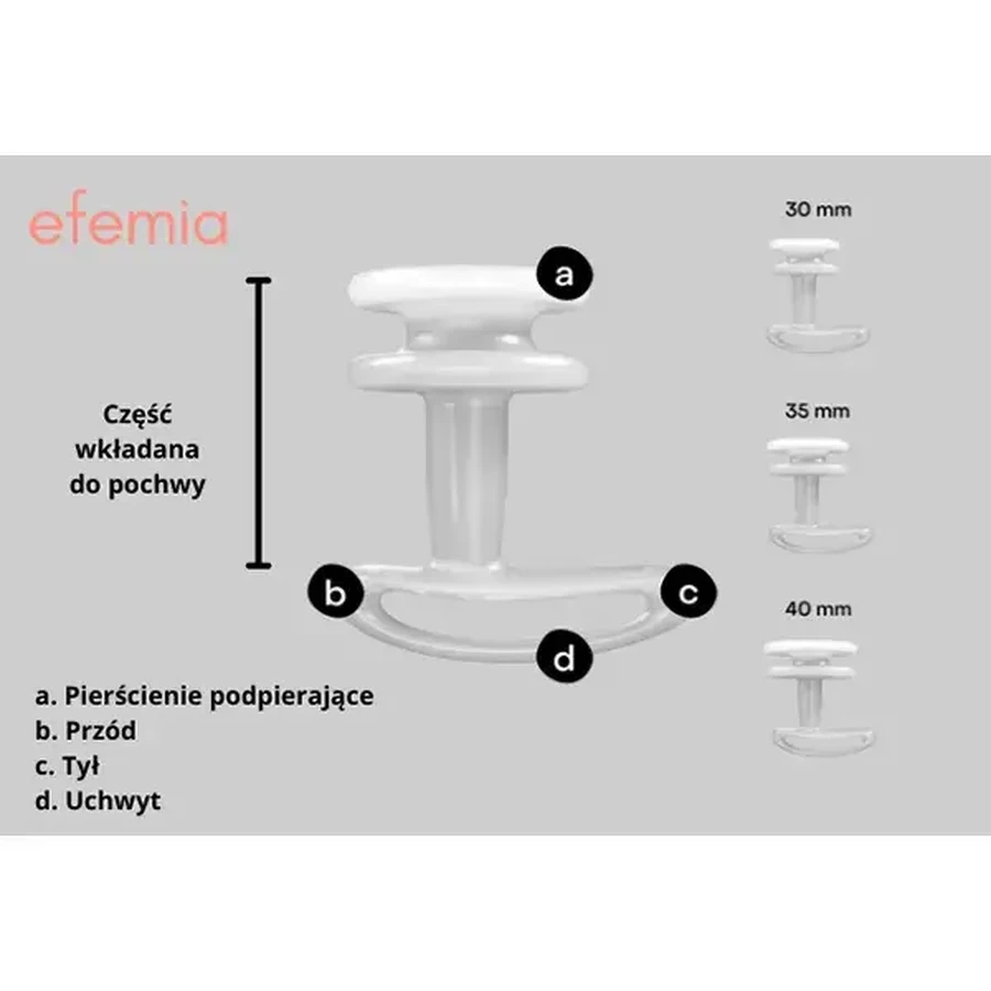 EFEMIA Pessar Female incontinence insert, 3 pcs