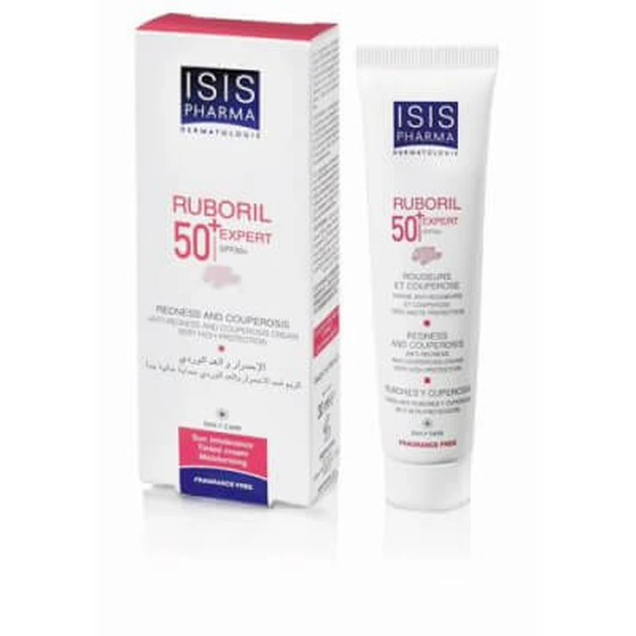 ISISPHARMA RUBORIL EXPERT 50+ Cream for capillary skin, 40ml