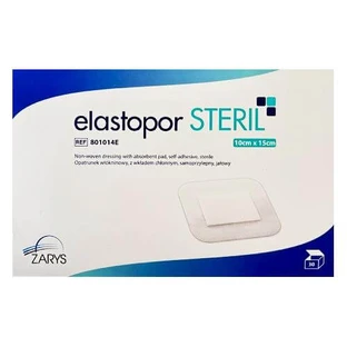 ELASTOPOR STERIL pansament adeziv steril nețesut cu tampon absorbant 10x15cm, 30 buc