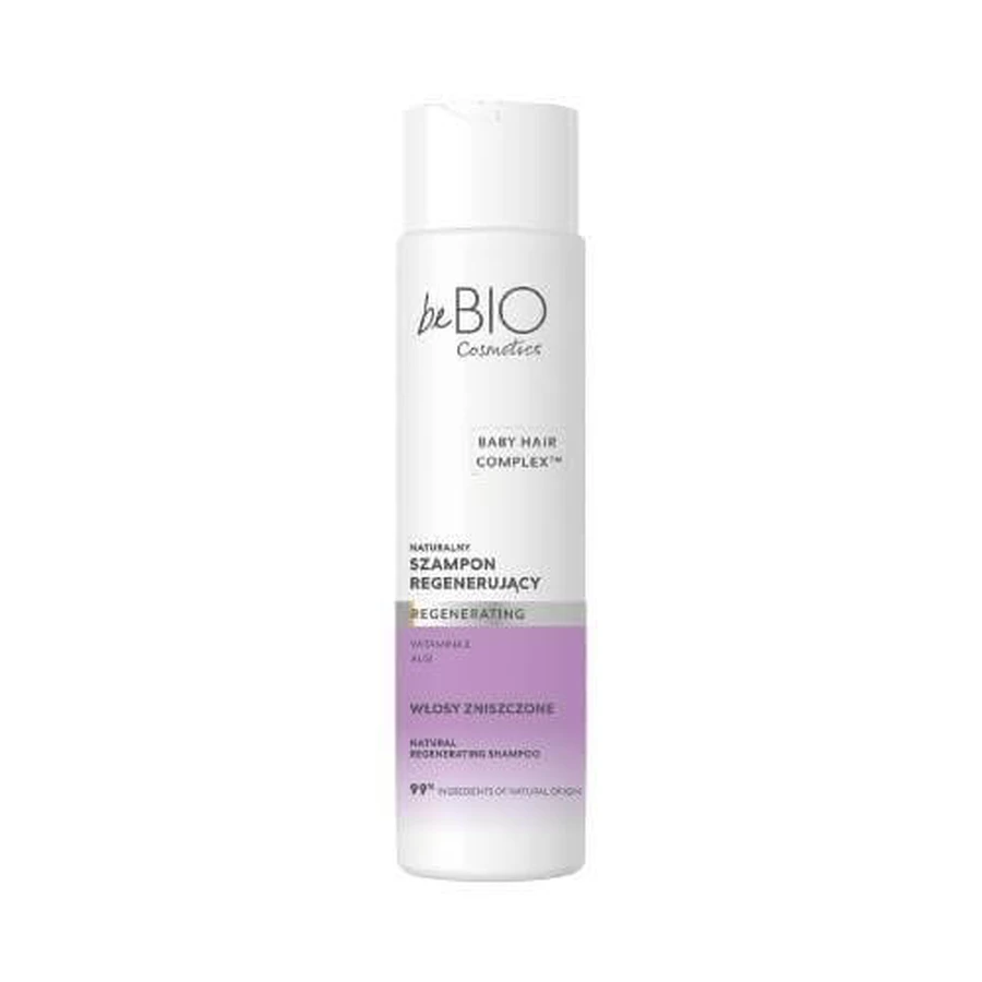 BE BIO Ewa Chodakowska Șampon regenerant natural complex pentru părul copilului, 300 ml