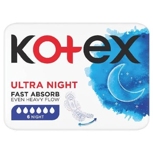 KOTEX Ultra Night Slip, 6 pezzi
