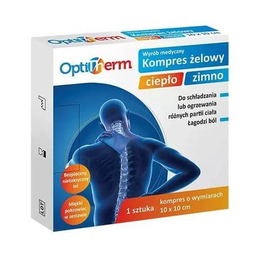 OptiTherm gel impacco caldo-freddo 10x10 cm, 1 pz.
