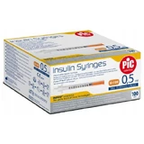PIC Insulin Syringes Disposable insulin syringe 0.5 ml G30 0.30 mm x 8 mm, 100 pcs.
