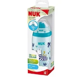 NUK Flexi Cup Vaso con pajita suave 12m+ azul, 300ml
