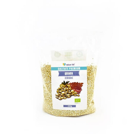 Organic white quinoa, 250g, Nature4life