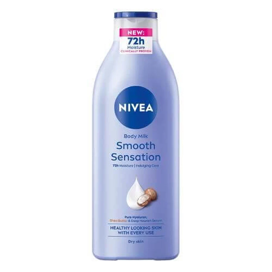 Lapte de corp Nivea Body Smooth Sensation, 400 ml