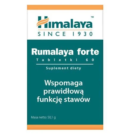 HIMALAYA Rumalaya Forte - 60 comprimate
