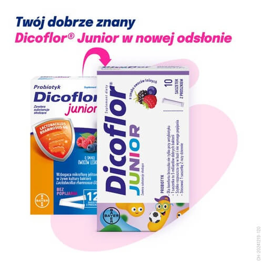 Dicoflor Junior, 10 pliculețe