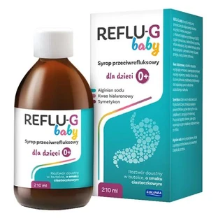 Reflu-G Baby Sirop anti-reflux pour enfants 0+, 210 ml
