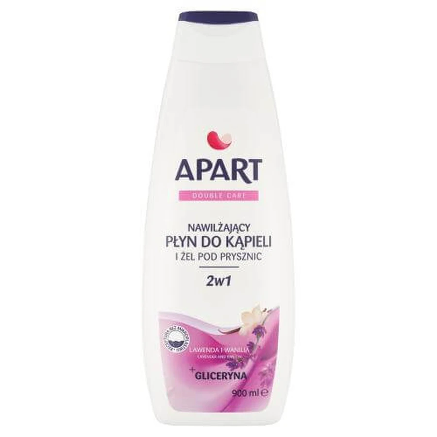 APART Lozione idratante e gel doccia 2in1 Lavanda e vaniglia, 900ml