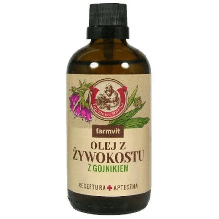 FARMVIT Ulei Hedocost cu Gentian, 100ml