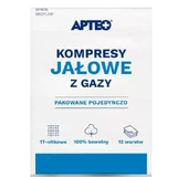 APTEO compresas estériles de 12 capas y 17 hilos 10x10cm, 3pcs