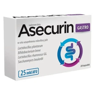 Asecurin Gastro, 20 kaps