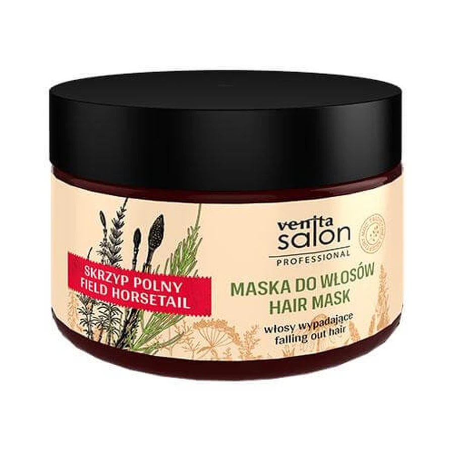 Venita Salon maschera anticaduta per capelli con estratto di equiseto, 500 ml