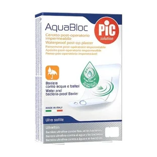 PIC AquaBloc Cerotto antibatterico post-operatorio 10x8cm, 5 pz.