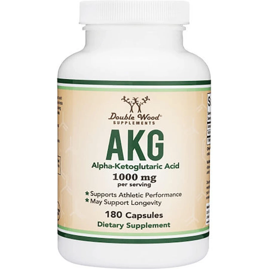 Double Wood AKG 1000mg Suplement diety Special Special 180 kaps: ceny i cechy