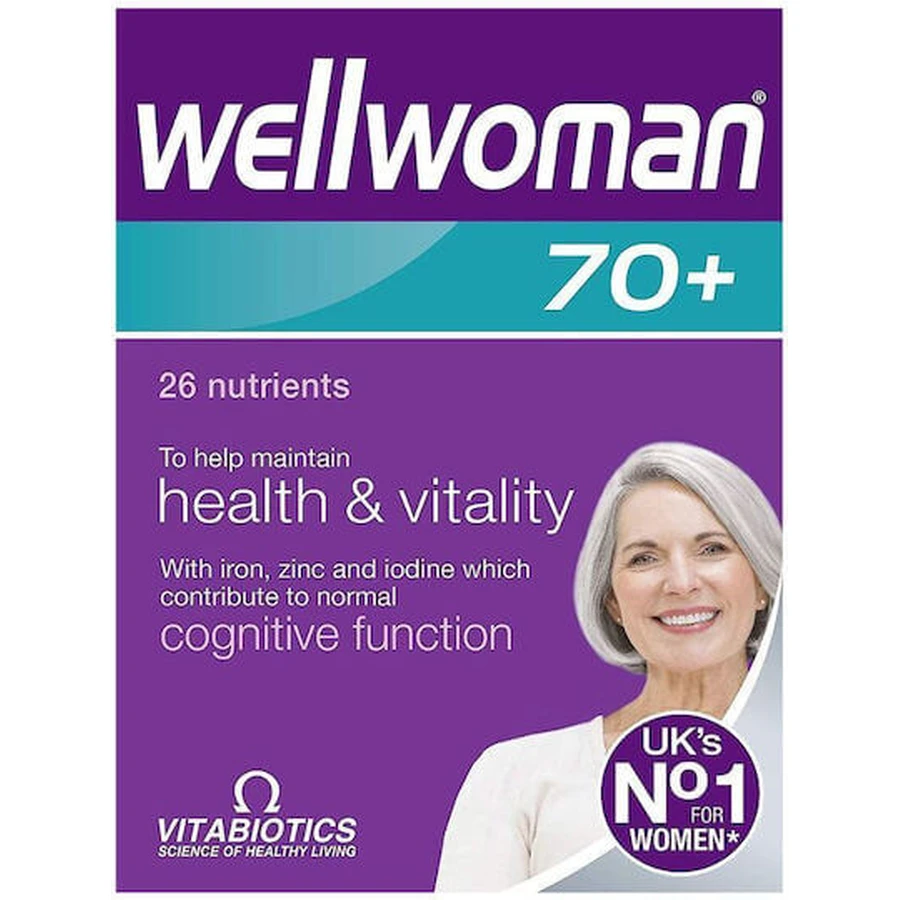 Vitabiotics Wellwoman 70+ Immunstärkende Ergänzung 30 Tabs