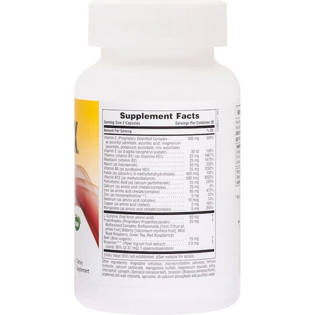 Nature's Plus Hema-Plex Żelazo z czynnikami synergistycznymi 60 kapsułek: ceny i cechy