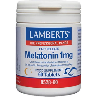 Lamberts Melatonina 1mg Suplement diety na sen 60 tabletek