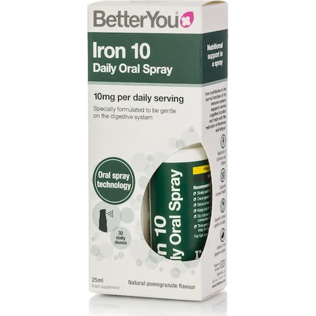 BetterYou Better You Żelazo 10 10mg 25ml Granat: ceny i cechy