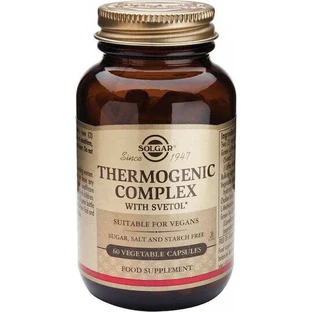 Solgar Thermogenic Complex Weight Loss Supplement 60 gélules végétales