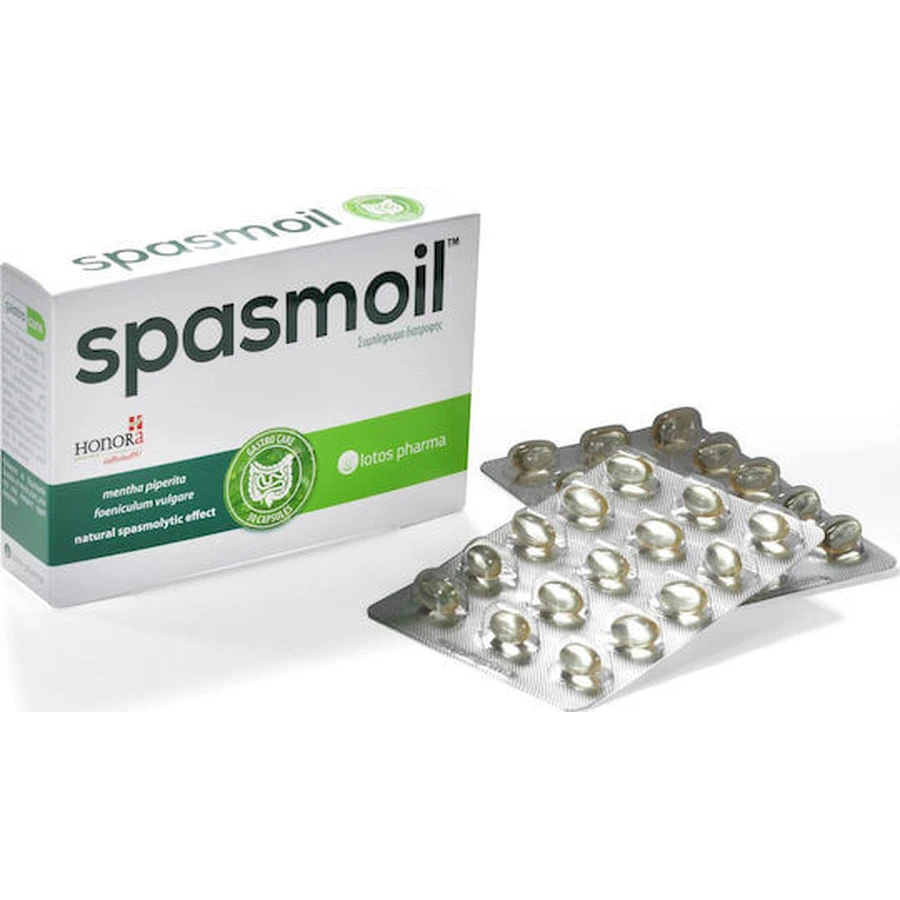 Honora Spasmoil Spasmoil specjalny suplement diety 30 kaps: ceny i cechy