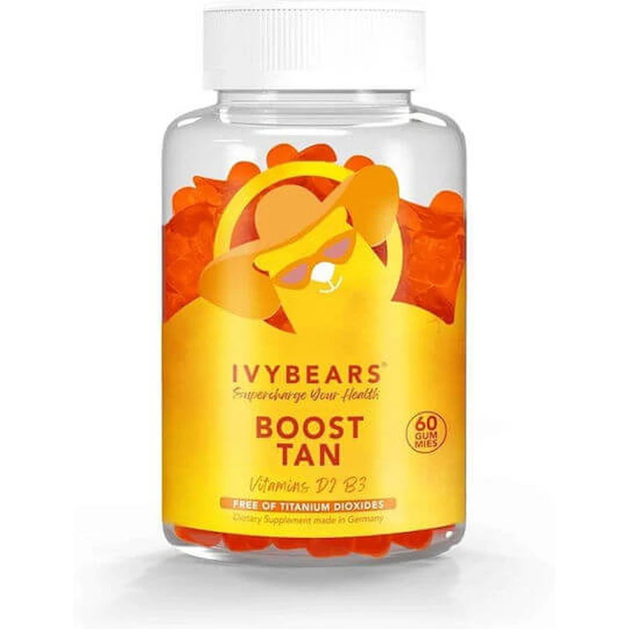 IvyBears Boost Tan Voedingssupplement Speciaal 60 geleiproducten