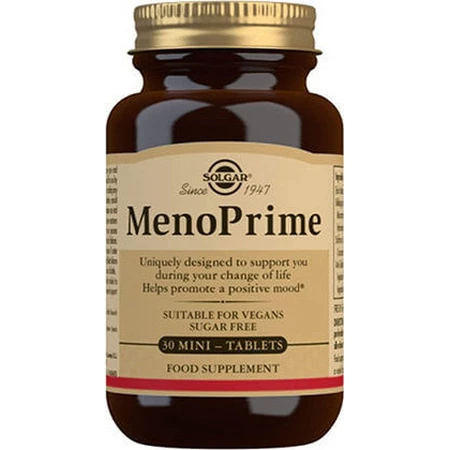 Solgar MenoPrime Suplemento para la Menopausia 30 comp.