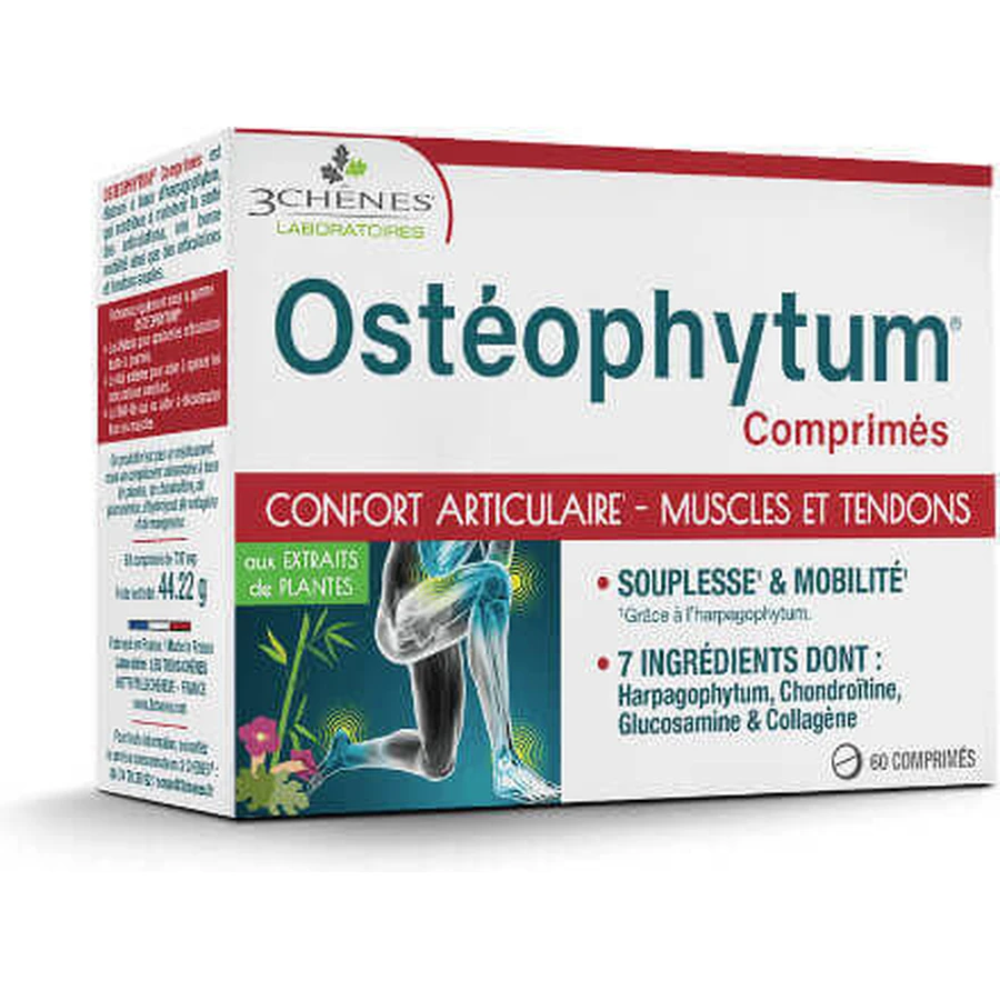 3C Pharma Osteophytum Integratore per la salute delle articolazioni e delle ossa 60 caps