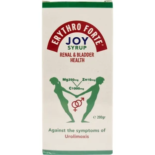 Erythro Forte Syrup Supliment pentru Întărirea Sistemului Imunitar 200gr Merișor