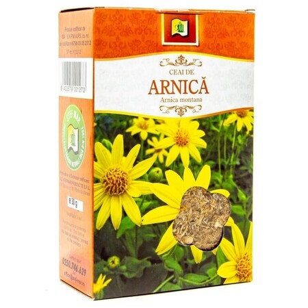 Té de árnica, 30 g, Stef Mar Valcea