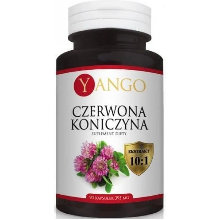 Yango Koniczyna Czerwona 395mg Complemento Alimenticio Especial 90 cáps.
