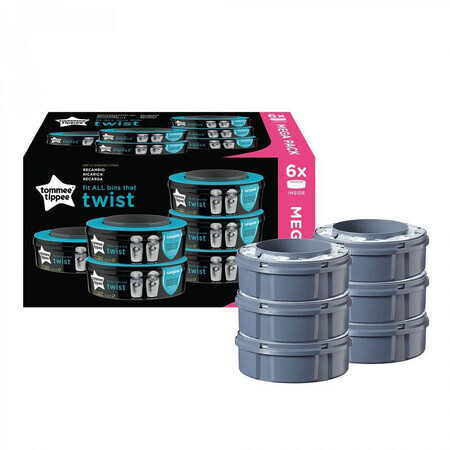 Librillos Tec Twist, 6 piezas, Tommee Tippee