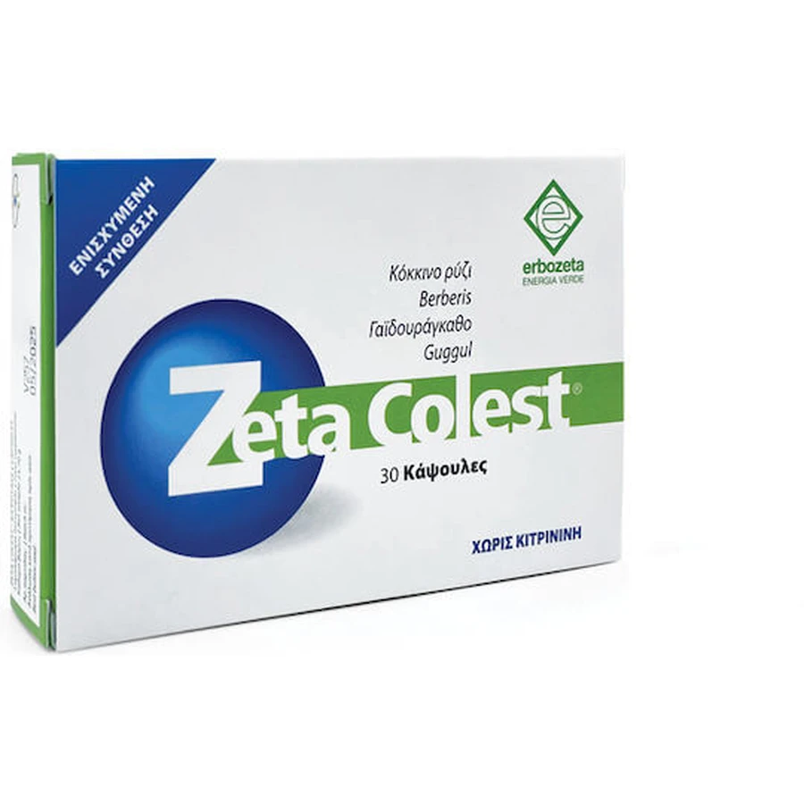 Erbozeta Zeta Colest Spezial-Nahrungsergänzungsmittel 30 Kapseln