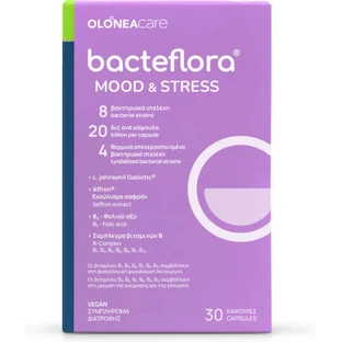 Olonea Bacteflora Mood & Stress Memory Supplement 30 kaps