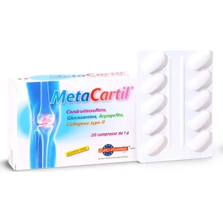 Bionate MetaCartil Supplément pour la santé des articulations et des os 20 comprimés