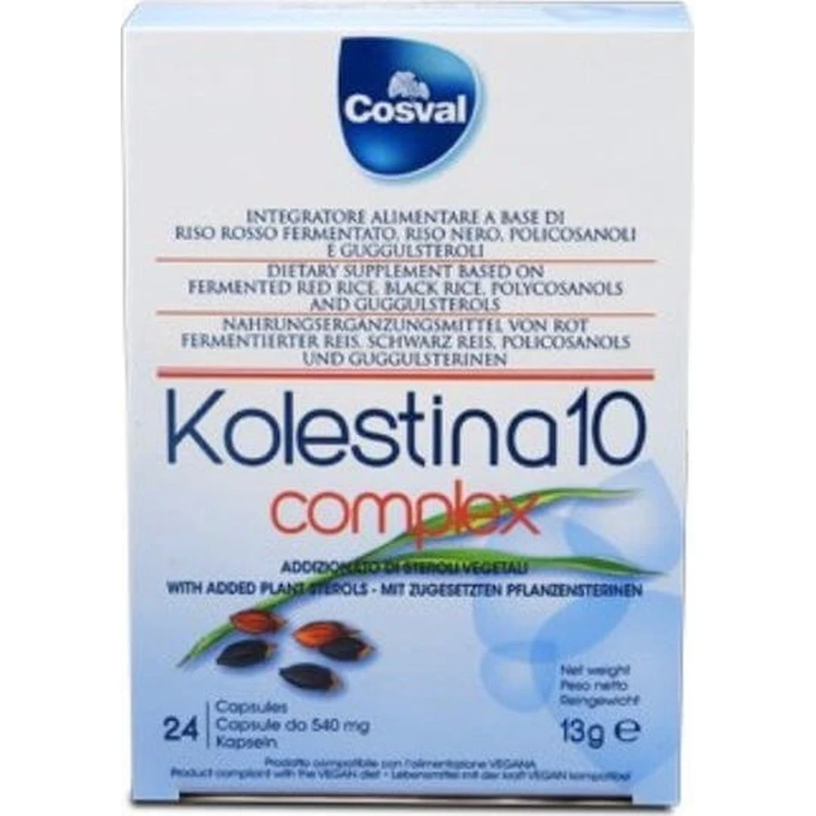 Cosval Kolestina 10 Complex Voedingssupplement Speciaal 24 caps