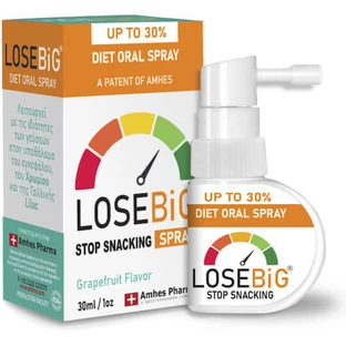Amhes Losebig Spray Supliment pentru Slăbire 30ml Grapefruit