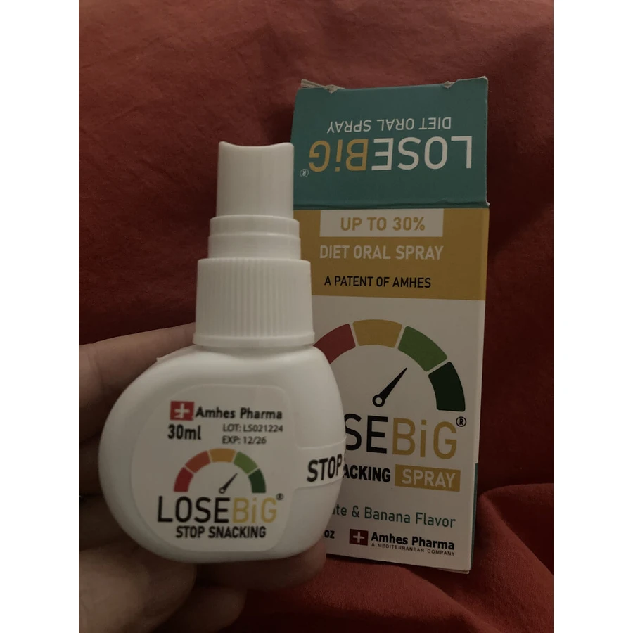 Amhes Losebig Spray Supliment pentru Slăbire 30ml Grapefruit