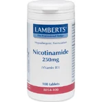 Vitamina Nicotinamide Lamberts per la salute del sistema nervoso 250 mg 100 compresse
