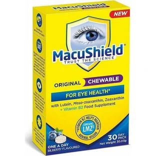 Macushield Original Speciaal Voedingssupplement 30 kauwtabletten