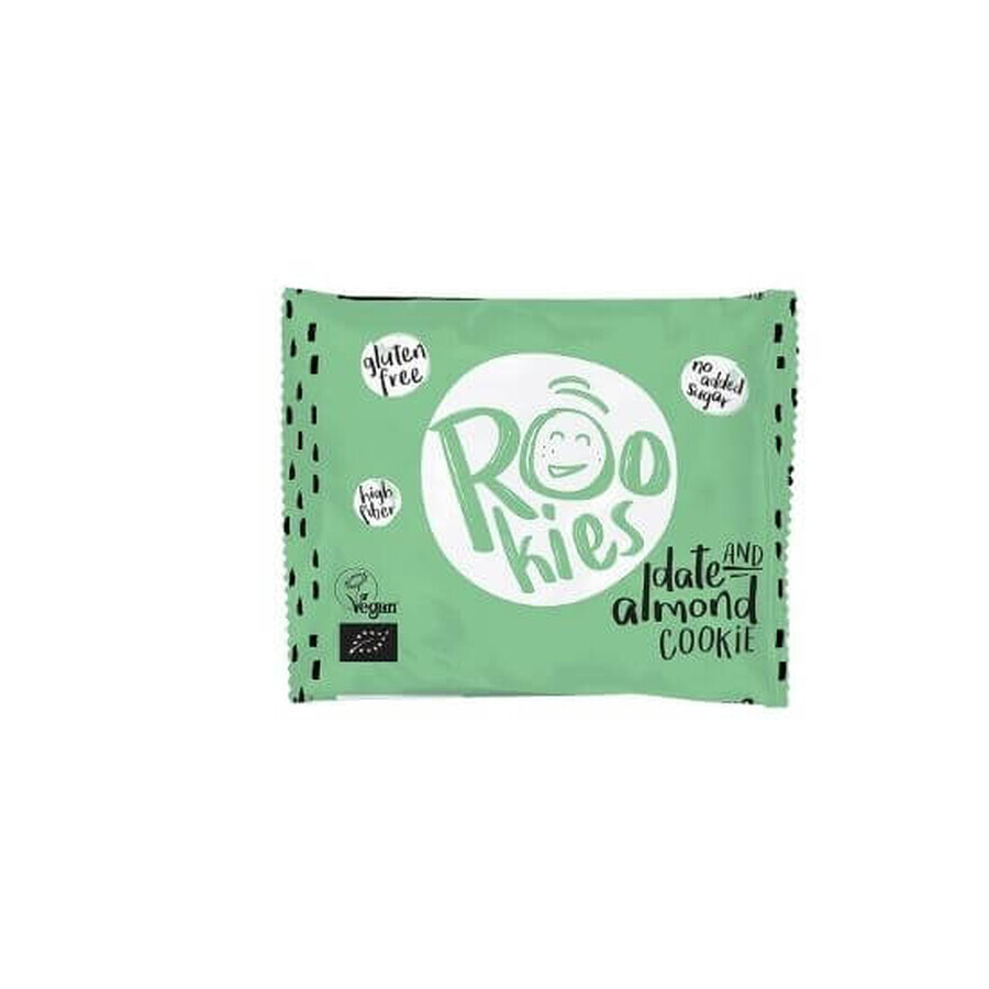 Rookie Koekje met amandelen en dadels, 40 g, Bio Holistic