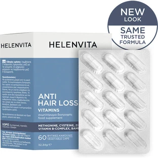 Helenvita Anti-perdita di capelli Vitamine Integratore alimentare speciale 60 caps