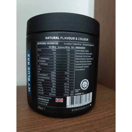 Applied Nutrition Abe All Black Everything Supliment Pre Workout 375gr 30 porții Baddy Berry